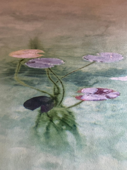 Mandala of Water Lilies – 睡蓮曼荼羅（Framed Fine Art Print on Handmade Tango Washi）